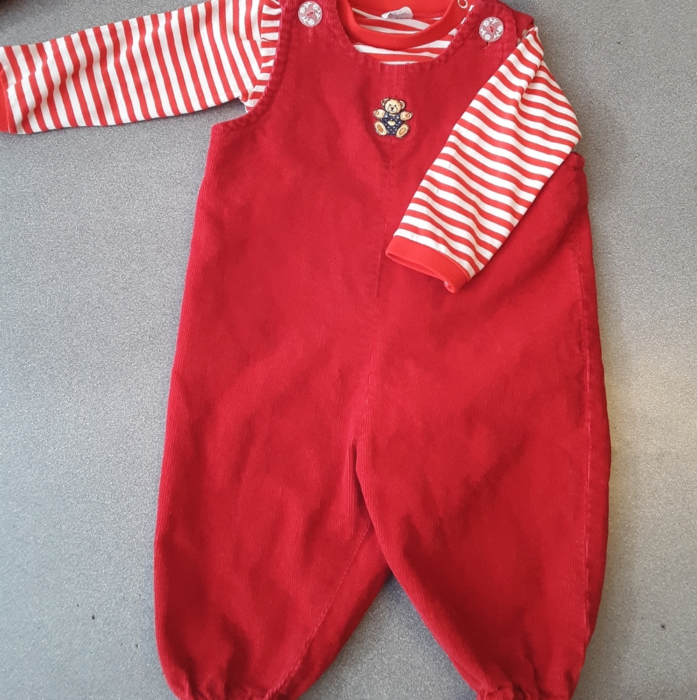 Vintage Corduroy Overalls